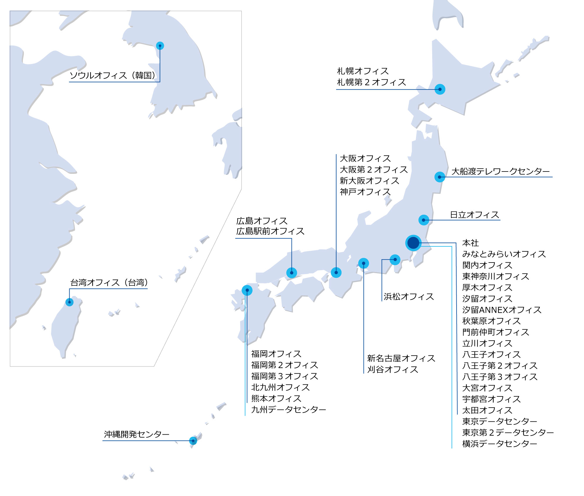 富士ソフト　国内ネットワーク