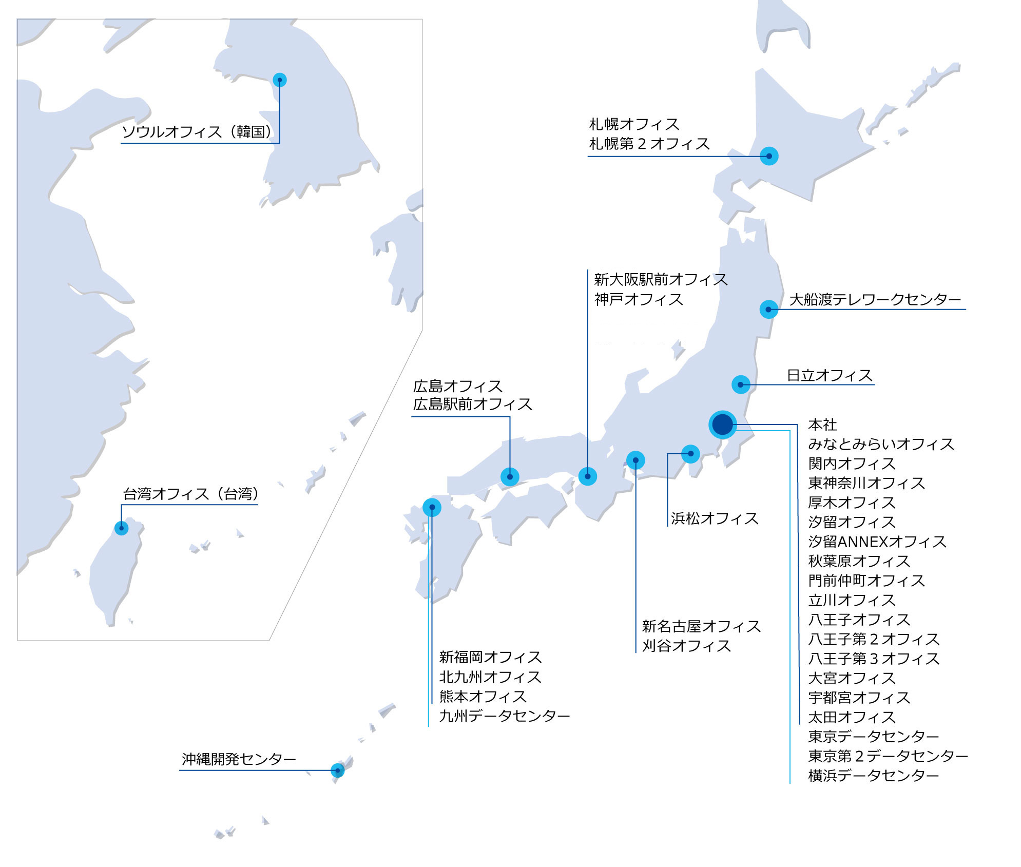 富士ソフト　国内ネットワーク