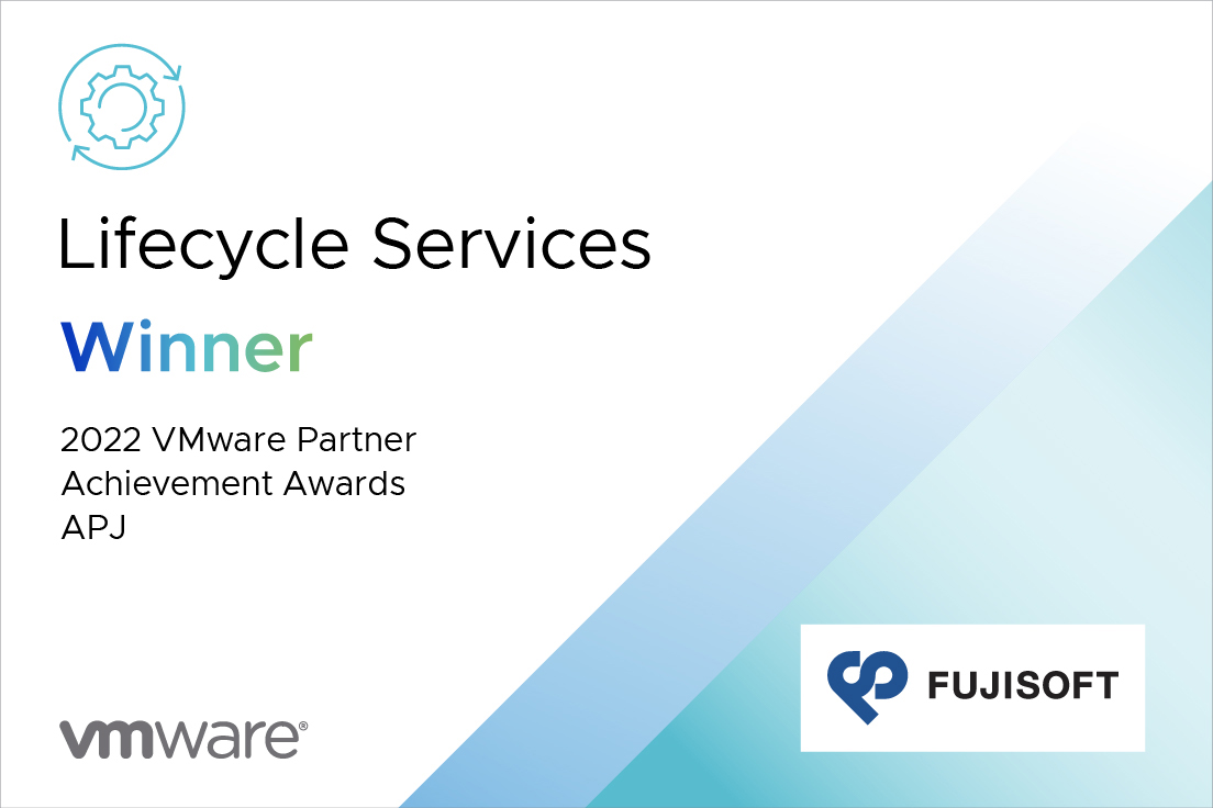 VMware APJ 2022 Partner Lifecycle Services Award