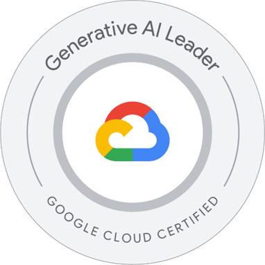 Generative AI Leader認定資格バッジ