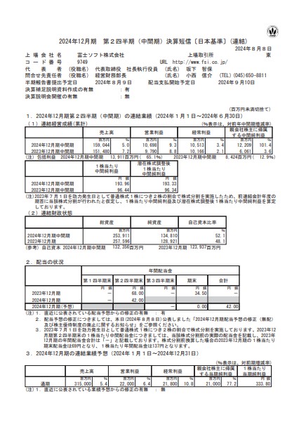 決算短信