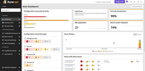 仮想化環境で予防保全を実現する現実解【Runecast Analyzer】